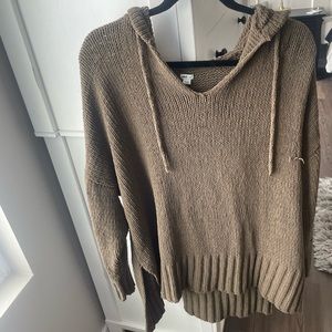 Aerie Army Green Sweater/Sweatshirt